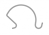 Скоба для саженца 202 (простая)