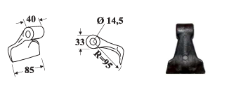 Молоток FP033F14 для мульчера 